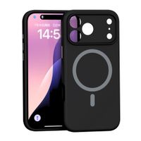 Case iBox para iPhone 18 Pro Max Solid MagSafe, compatible con carga inalámbrica, negro