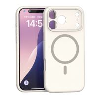 Case iBox para iPhone 18 Pro Solid MagSafe, compatible con carga inalámbrica, beige