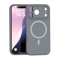 Case iBox para iPhone 18 Pro Solid MagSafe, compatible con carga inalámbrica, gris