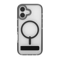 Case Zagg para iPhone 17 Santa Cruz Snap, con MagSafe para carga inalámbrica, con soporte integrado, negro