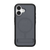 Case Zagg para iPhone 17 Sedona Snap, con MagSafe para carga inalámbrica, con soporte integrado, gris