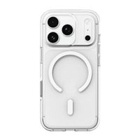 Case Zagg para iPhone 17 Pro Max Crystal Palace Snap, con MagSafe para carga inalámbrica, botón de control de cámara, transparente