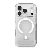 Case Zagg para iPhone 17 Pro Crystal Palace Snap, con MagSafe para carga inalámbrica, con soporte integrado, transparente