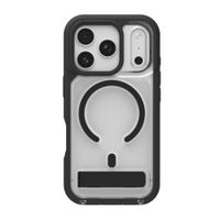 Case Zagg para iPhone 17 Pro Max Rainier Snap, con MagSafe para carga inalámbrica, con soporte integrado, protección hasta 6.7 m, negro