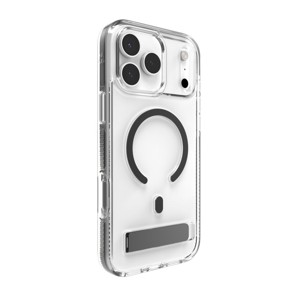 Imagen 2 del producto Case Zagg para iPhone 17 Pro Max Santa Cruz Snap, con MagSafe para carga inalámbrica, con soporte integrado, negro