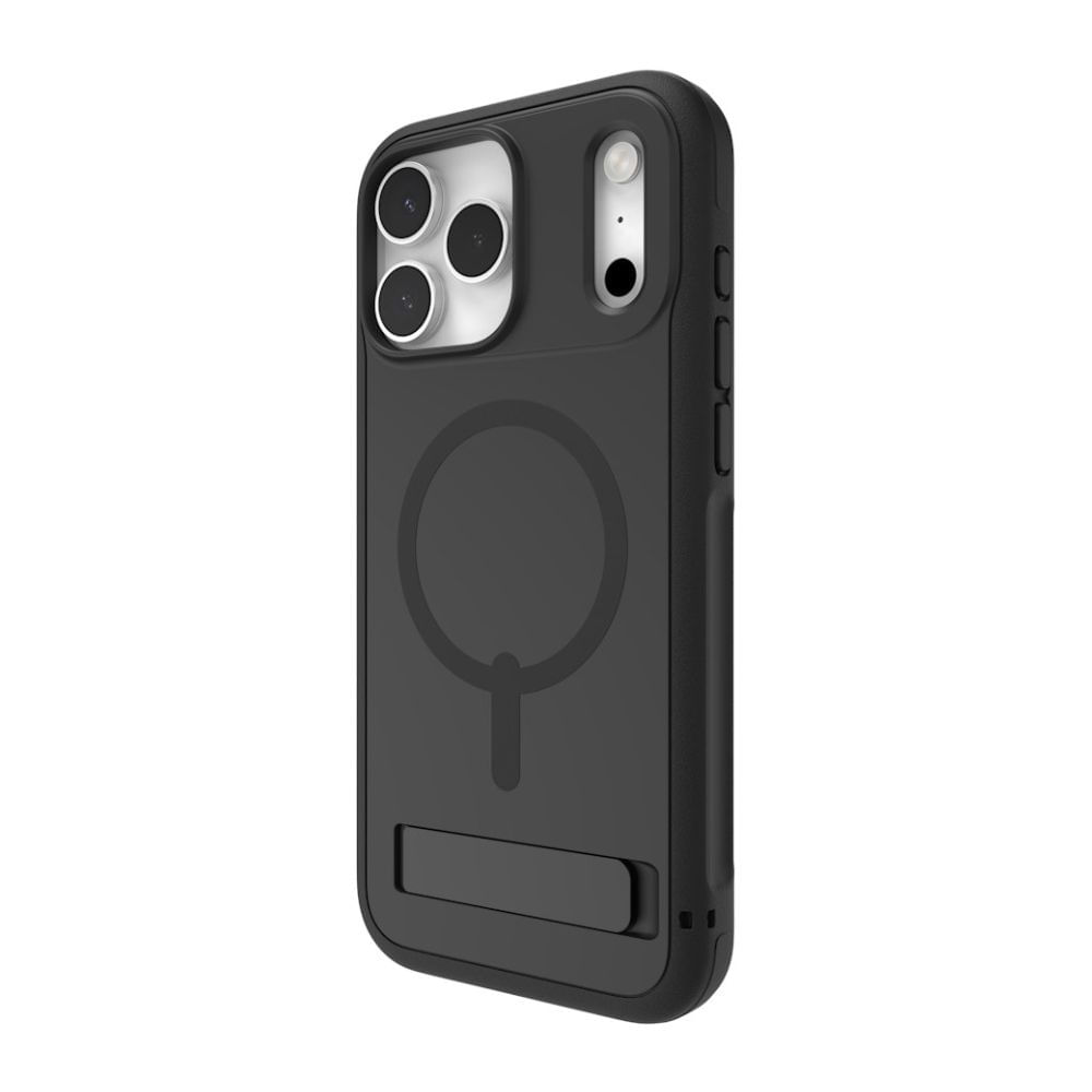 Imagen 2 del producto Case Zagg para iPhone 17 Pro Max Sedona Snap, con MagSafe para carga inalámbrica, con soporte integrado, negro