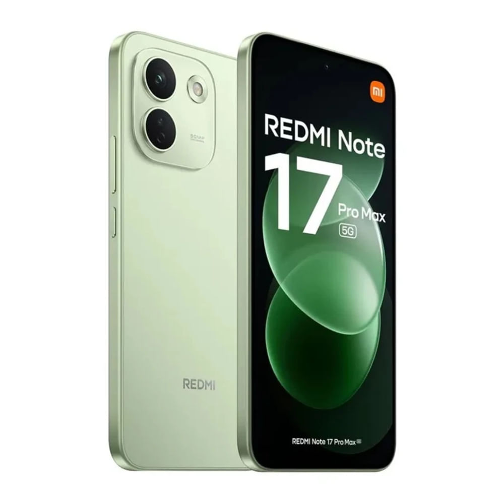 Imagen 2 del producto Celular Xiaomi Redmi Note 17 Pro Max 5G 256GB, 8GB RAM, cámara trasera 50MP y frontal 32MP, 6.83"", green