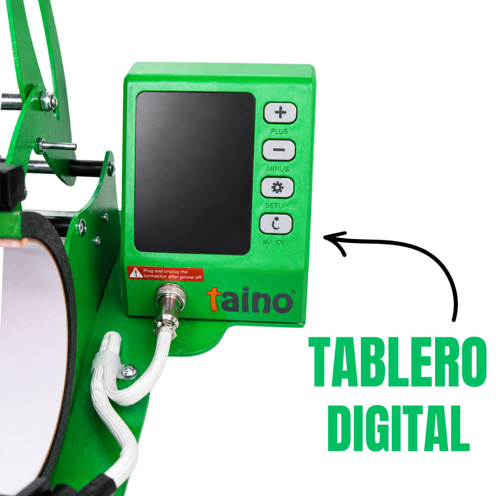 Imagen 2 del producto Máquina sublimadora de tomatodos 20oz PD220 Freesub, calentador largo, pantalla LCD, ajuste de presión, ergonómico
