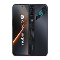 Celular ZTE Nubia Neo 5 5G 256 GB, 8 GB RAM, cámara trasera 50 MP y frontal 16 MP, 6.8"", negro