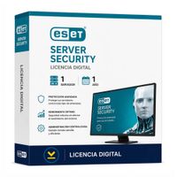 Licencia digital Eset Server Security, 1 servidor, compatible con Windows Server, duración 1 año