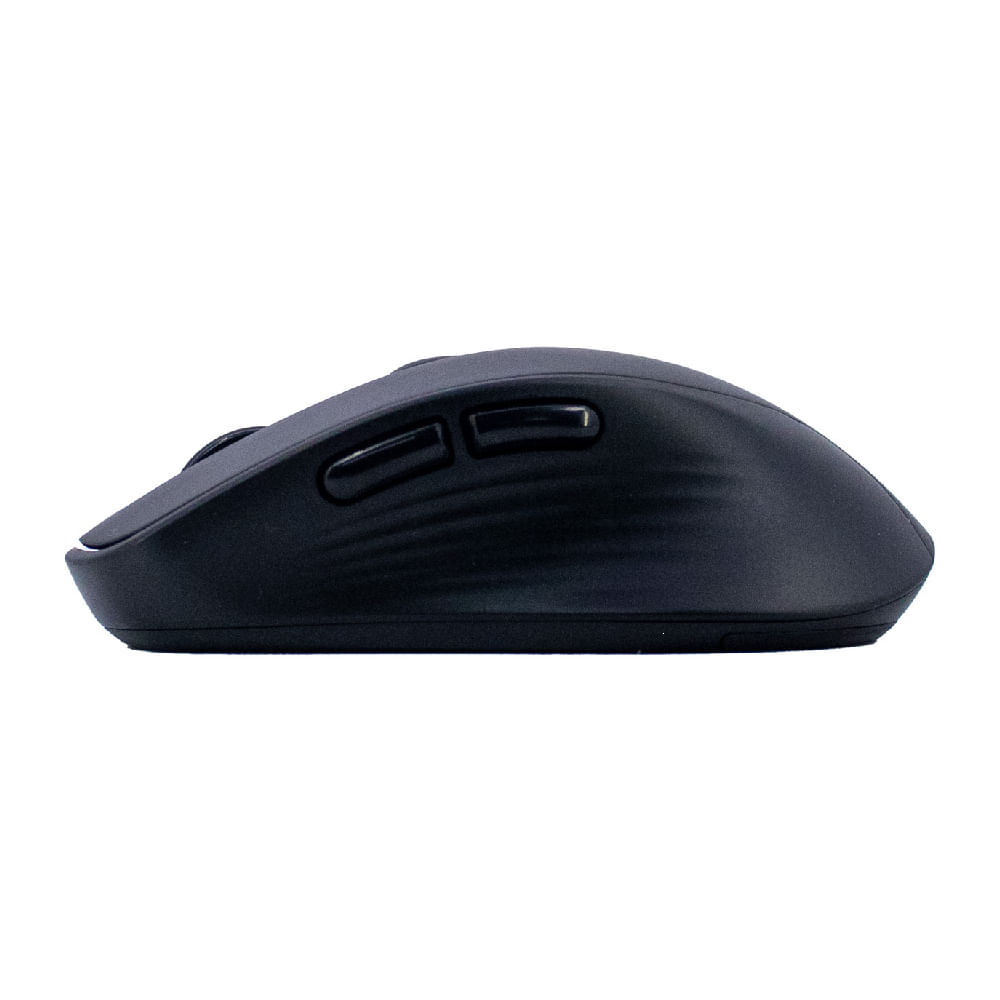 Imagen 2 del producto Mouse inalámbrico Teros TE-1228S, 1600 dpi ajustables, 6 botones, receptor USB, ambidiestro, negro