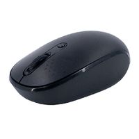 Mouse inalámbrico Teros TE-1237S, Bluetooth y receptor USB, 1600 dpi, 4 botones, ambidiestro, negro