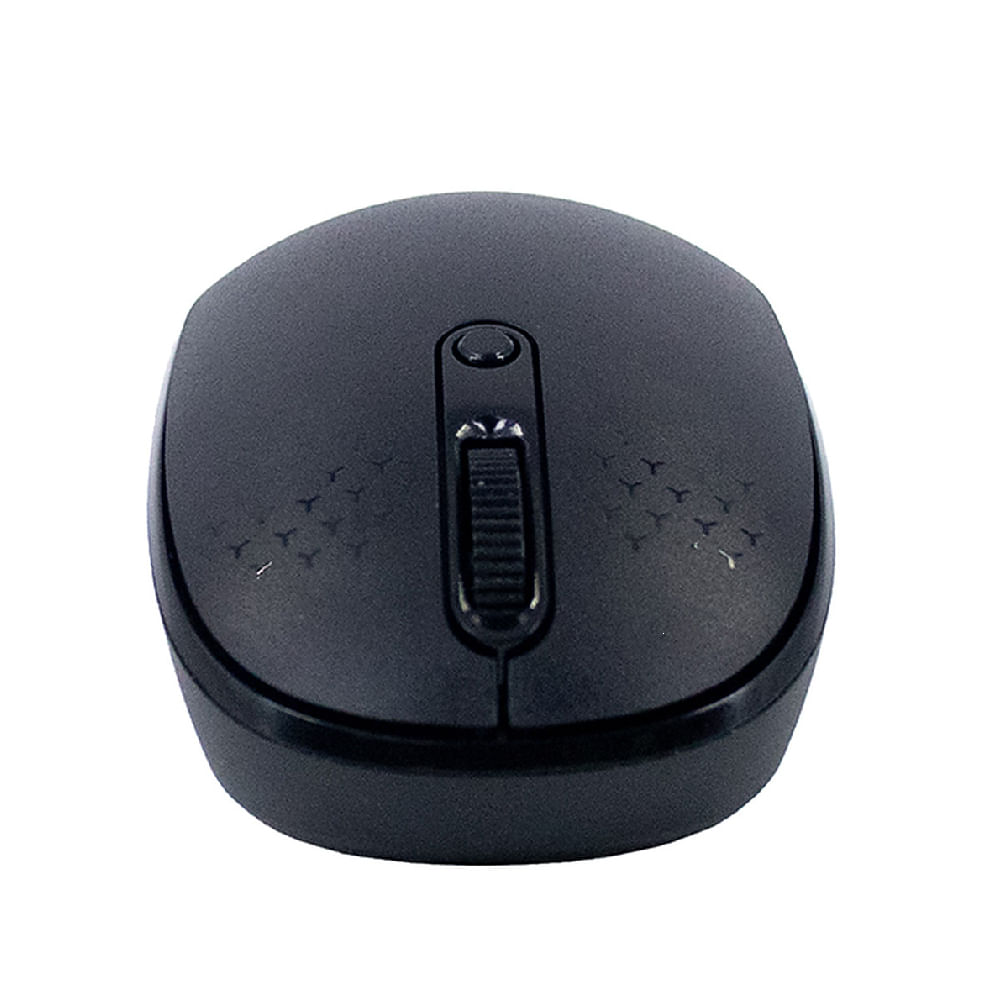 Imagen 2 del producto Mouse inalámbrico Teros TE-1237S, Bluetooth y receptor USB, 1600 dpi, 4 botones, ambidiestro, negro