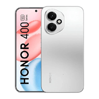 Celular Honor 400 5G 512 GB, 12 GB RAM, cámara trasera 200 MP y frontal 50 MP, 6.55"", plata