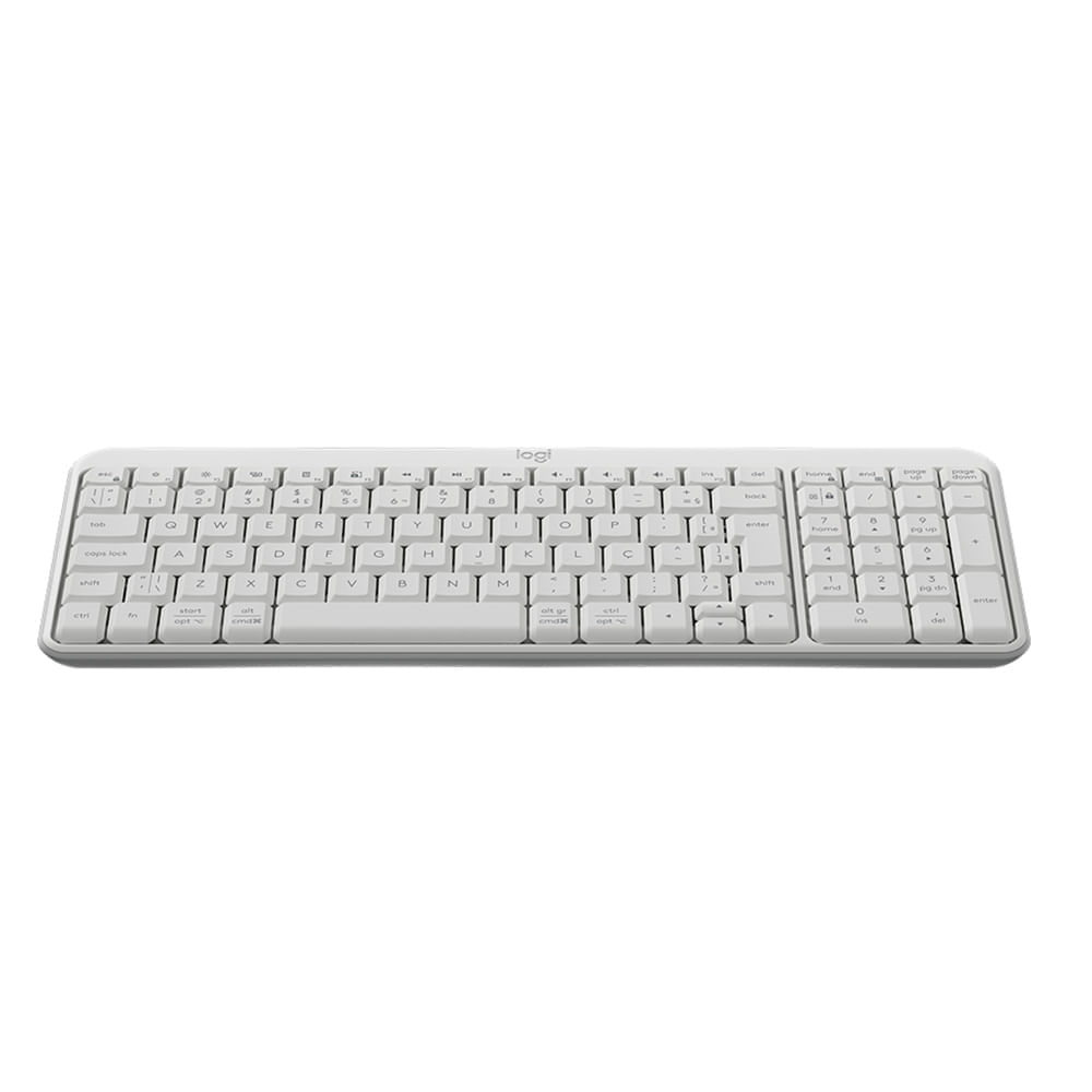 Imagen 2 del producto Reacondicionado: Teclado inalámbrico Logitech K250 Bluetooth, membrana, español, blanco