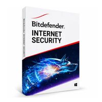 Licencia digital Bitdefender Internet Security, 1 dispositivo, compatible con Windows 7, 10 y 11, duración 1 año