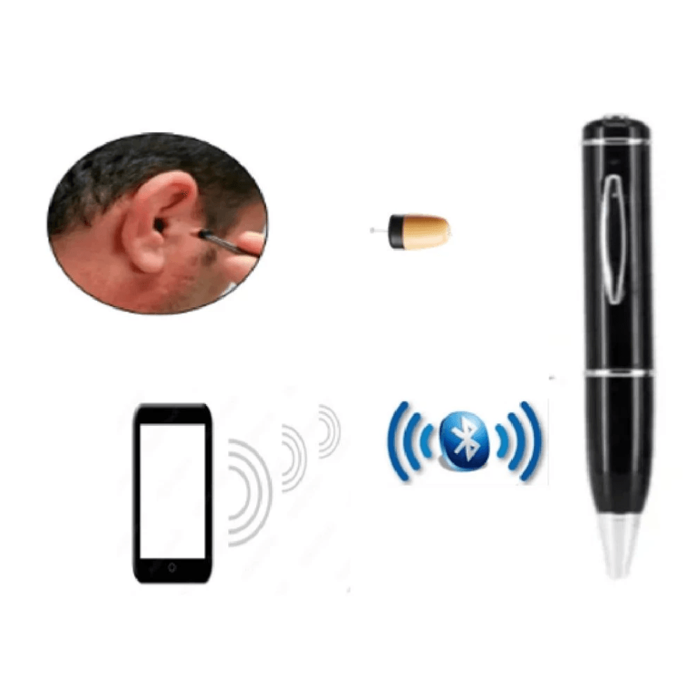 Imagen 2 del producto Audífono espía Bluetooth VIP Pro, Bluetooth 5.4, micrófono integrado, audio bidireccional, negro