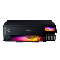 Impresora multifuncional Epson EcoTank L8180 de inyección de tinta, Wi-Fi, A3+, 6 colores y tanques recargables