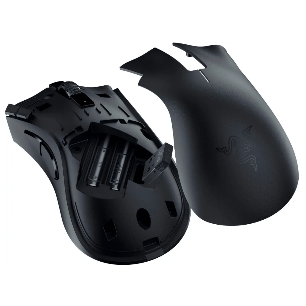 Imagen 2 del producto Mouse gamer Razer DeathAdder V2 X HyperSpeed, inalámbrico, Bluetooth, 14000 DPI, hasta 615 horas, negro