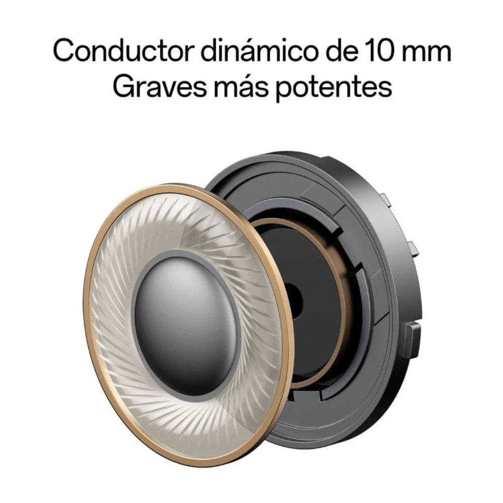 Imagen 2 del producto Audífonos Bluetooth true wireless OPPO Enco Buds2, Bluetooth 5.2, IPX4, hasta 28 horas con estuche, blanco