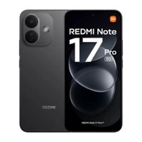 Celular Xiaomi Redmi Note 17 Pro 5G, 256GB, 6GB RAM, cámara principal 50MP, frontal 16MP, 6.83"", negro