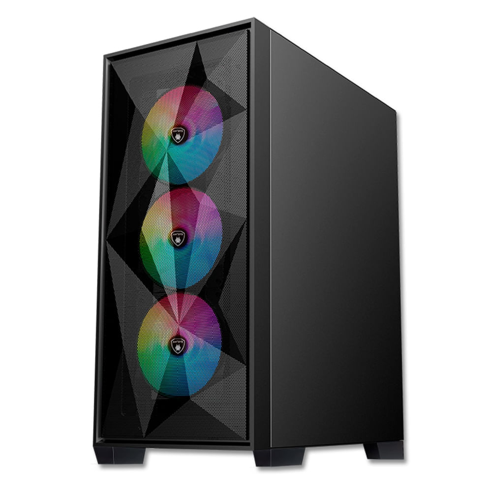Imagen 2 del producto Reacondicionado: Gabinete Antryx RX-250, USB3.0, FRGB FAN X4, panel lateral de vidrio templado