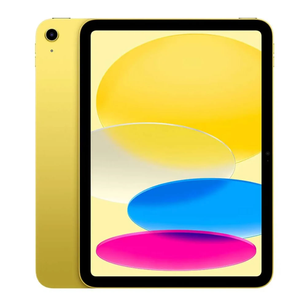 Imagen 2 del producto iPad A16 Wi-Fi 11"" 128GB, 6GB RAM, cámara principal 12MP y frontal 12MP, Apple A16 Bionic, 28.93 Wh, yellow + Apple Pencil USB-C