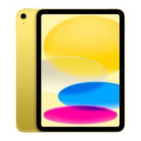 iPad A16 (2025) Wi-Fi 11"", 128GB, 6GB RAM, cámara principal 12MP y frontal 12MP, Apple A16 Bionic, 28.93 Wh, yellow