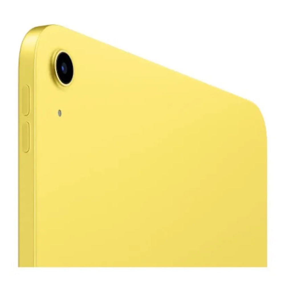 Imagen 2 del producto iPad A16 (2025) Wi-Fi 11"", 128GB, 6GB RAM, cámara principal 12MP y frontal 12MP, Apple A16 Bionic, 28.93 Wh, yellow