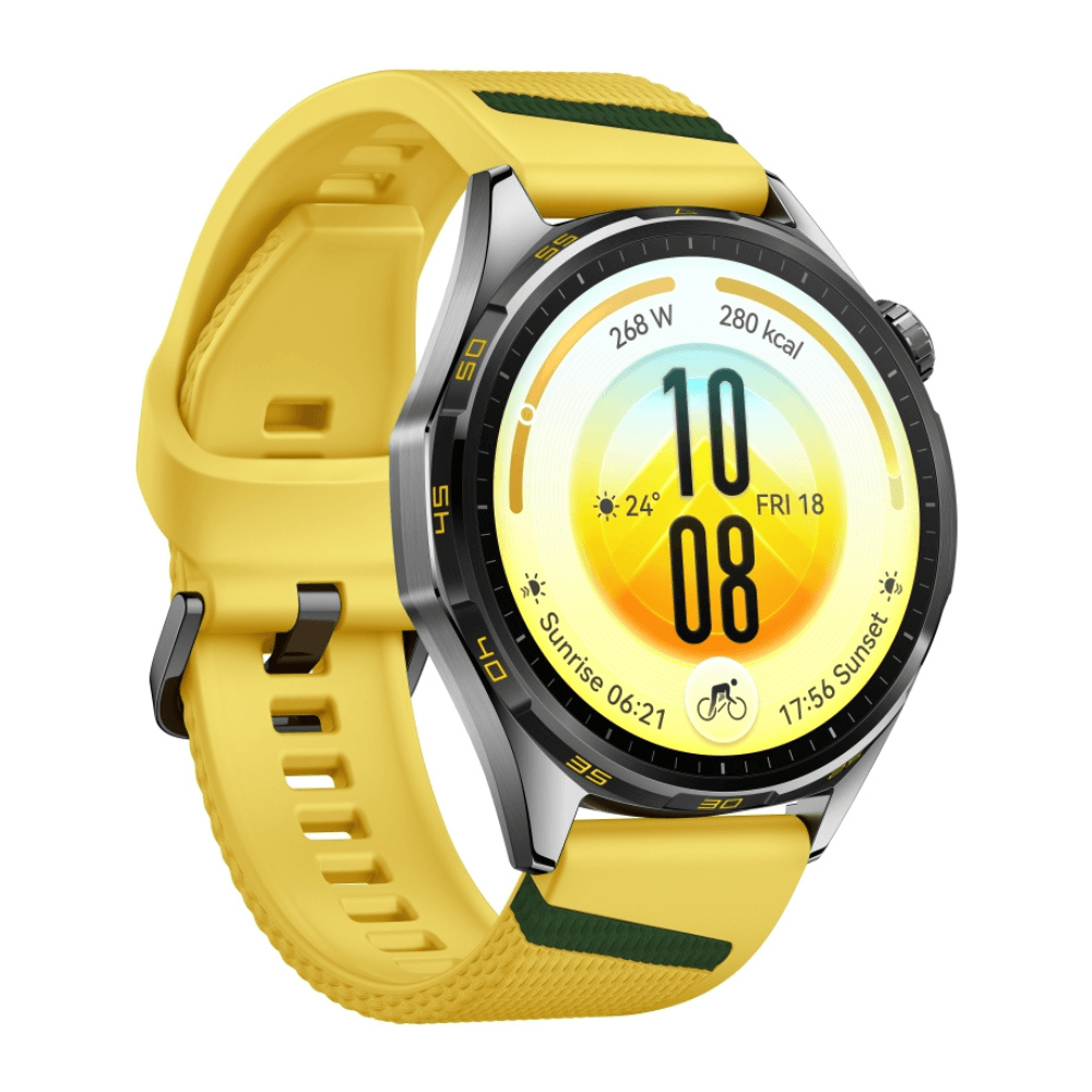 Imagen 2 del producto Smartwatch Huawei GT 7 46 mm, AMOLED 1.47"", GPS, 5 ATM + IP69, hasta 21 días, amarillo