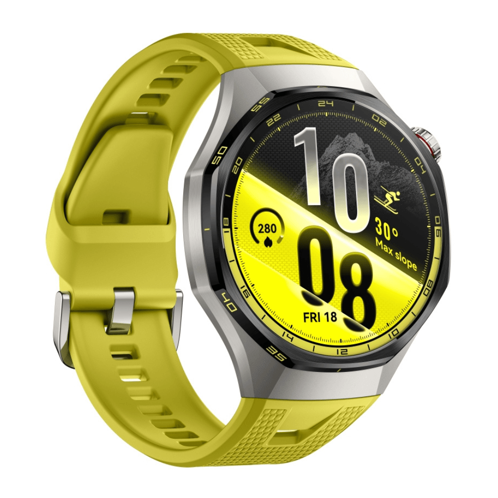 Imagen 2 del producto Smartwatch Huawei GT 7 Pro 46 mm, AMOLED 1.47"", GPS, 5 ATM + IP69, hasta 21 días, amarillo