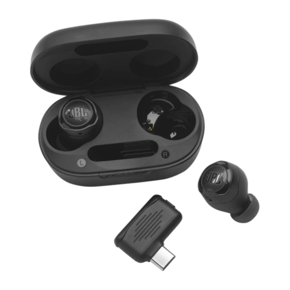 Imagen 2 del producto Audífonos true wireless JBL Quantum TWS Air, con micrófono, Bluetooth 5.2, 102 dB, IPX4, negro