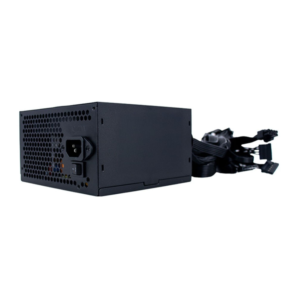 Imagen 2 del producto Fuente de poder Teros TE-7160 600W, 80 Plus Bronze, negro
