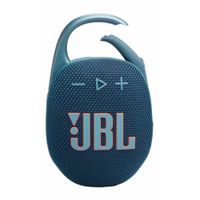 Parlante portátil Bluetooth JBL Clip 5, 7 W RMS, Bluetooth 5.3, hasta 12 horas, IP67, azul
