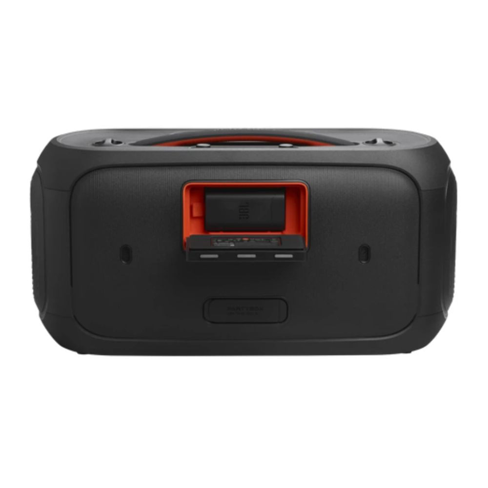 Imagen 2 del producto Parlante portátil Bluetooth JBL PartyBox On-The-Go Essential 2, 100 W RMS, Bluetooth 5.4, hasta 15 horas, IPX4, micrófono, negro
