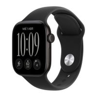 Apple Watch Series 12 GPS 46 mm, Retina OLED LTPO3, Bluetooth 5.3, WR50, correa M/L, black