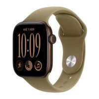 Apple Watch Series 12 GPS 46 mm, Retina OLED LTPO3, Bluetooth 5.3, WR50, correa M/L, dark bronze