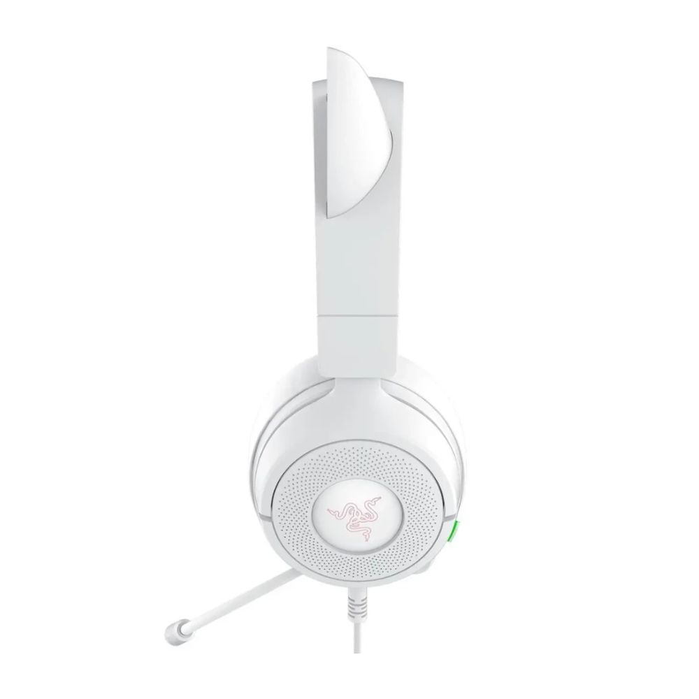 Imagen 2 del producto Audífonos gamer Razer Kraken Kitty V3 X, con micrófono, 3.5 mm, 106 dB, PC, Mac, PS5, PS4, Switch y Xbox, blanco