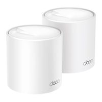 Sistema Mesh TP-Link Deco X60-2 AX5400, pack x 2, Wi-Fi 6, doble banda, 2 puertos Gigabit