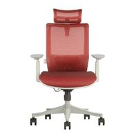 Silla de oficina Evox Ultimate C20, carga máx. 150 kg, reposabrazos 3D, ergonómico, vino