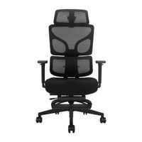 Silla de oficina Evox Ultimate C15, carga máx. 150 kg, reposabrazos 3D, ergonómico, negro