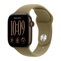 Apple Watch Series 12 GPS 46 mm, Retina OLED LTPO3, WR50 + IP6X, hasta 38 horas, correa M/L dark bronze