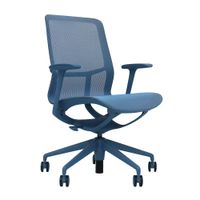 Silla Evox Ultimate F5G-A, carga máxima 150 kg, estructura de aluminio y poliamida, reclinable, azul