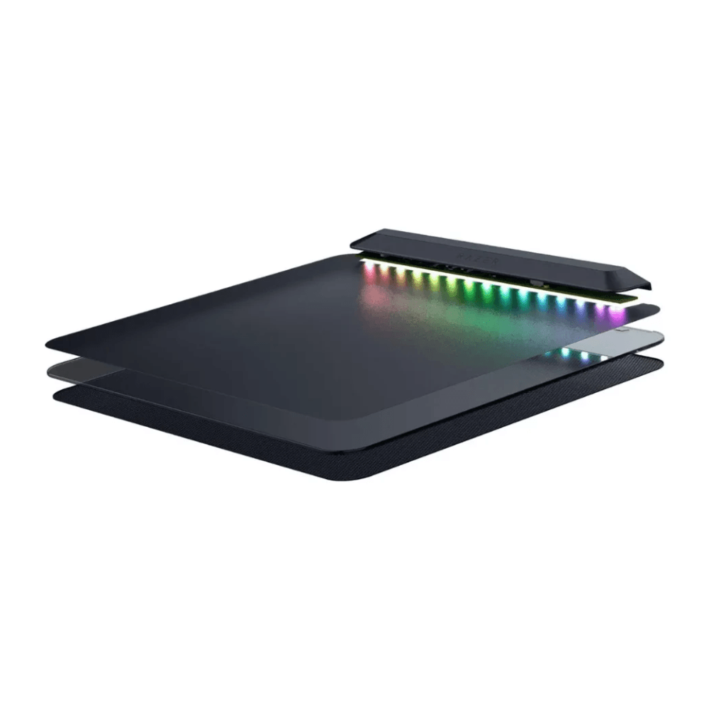 Imagen 2 del producto Mouse pad Razer Firefly V2 Pro, 27.8 x 36 cm, superficie rígida, antideslizante, Chroma RGB, negro