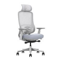 Silla Evox S3-GH, carga máxima 150 kg, estructura de nylon, reclinable hasta 120°, gris