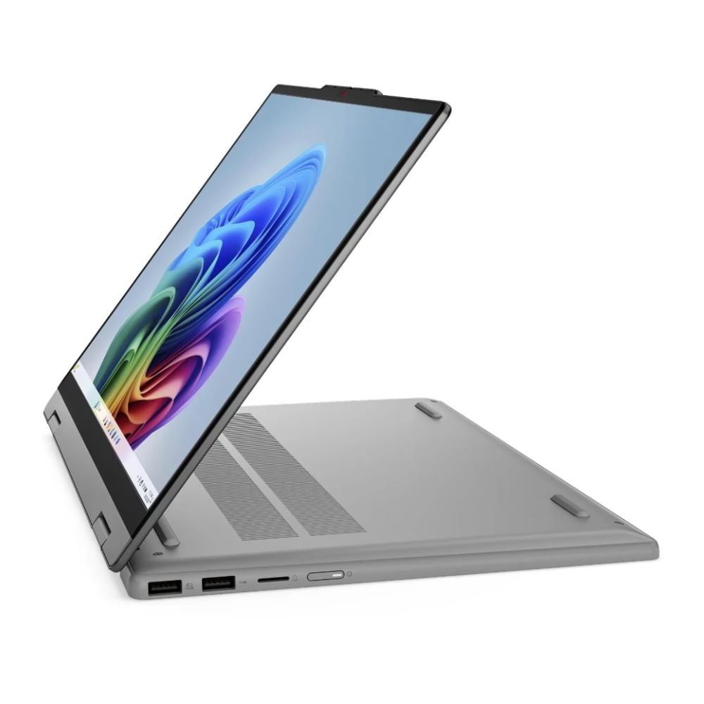 Imagen 2 del producto Laptop Lenovo Ideapad 5 2en1 14"", AMD Ryzen 7 250, 512GB SSD, 16GB RAM, FreeDos - sin Sistema Operativo, gris + Lápiz