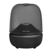 Parlante de mesa Bluetooth Harman Kardon Aura Studio 5, 160 W RMS, sonido envolvente 360°, negro