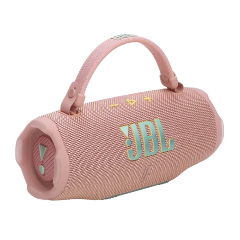 Imagen 2 del producto Parlante Bluetooth JBL Charge 6, 45 W RMS, resistente al agua IP67, hasta 28 horas de reproducción, rosado