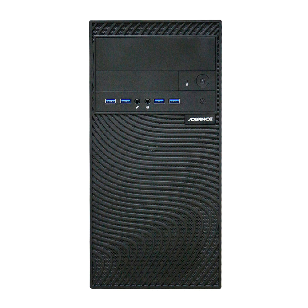 Imagen 2 del producto PC Advance VO1360 Intel Core i5 14450HX, 512GB SSD, 8GB RAM, Wi-Fi, Bluetooth, case Mid Tower + Teclado + Mouse