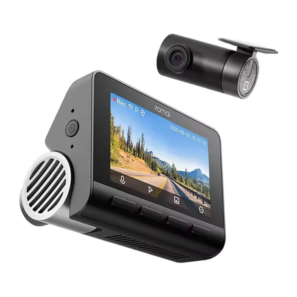 Imagen 2 del producto Cámara para auto 70mai A810S, 4K UHD, Wi-Fi 6, frontal y posterior, negro